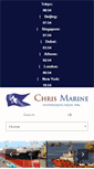 Mobile Screenshot of chrismarine.com
